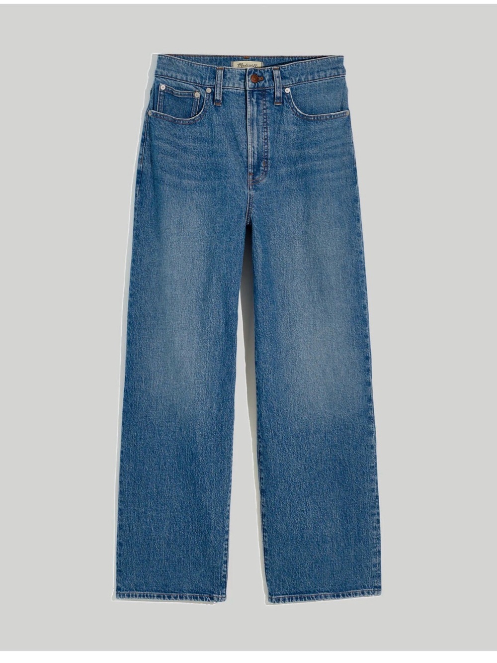 Madewell Perfect Vintage Wide-Leg Crop Jeans